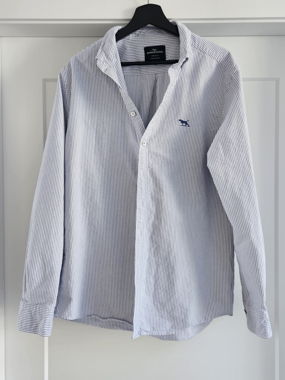 Rodd & Gunn Oxford Lakeside Stripe Shirt Size XL